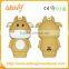 2016 New Custom PVC 3D cartoon power bank 12 chinese zodiac animals portable mobile power bank on China market