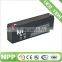 12v2ah/12v2.6ah storage battery for UPS