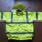 Cheap high visible road safety winter reflective jacket