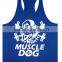 Customized cotton print tank tops,custom sizes printed tank tops,high quality man printed cotton tank tops