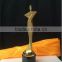 Grade metal-pointed star Crystal trophy custom Alice