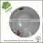 9" ceramic plate factory in China,cheap white ceramic plate,bulk cheap porcelain plate, plate serving dishes