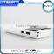 promotional led light 10000mah portable mobile phone charger