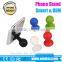 Universal Super Cute Mini Shaped Silicone Rubber Cuction Cup Smart Phone Cellphone Stand Holder Mount for Apple iPhone 6