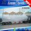 60cbm Bulk Cement Tank Semi Trailer, Cement Bulker Truck Trailer For Sale