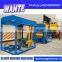 WANTE MACHINERY QT10-15 russia compressed earth brick block machine