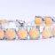 White Opal Stone 925 Sterling Silver Costume Jewelry Imported Bracelets China