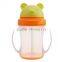 Low price animal shape water bottle&plastic joyshaker water bottle with straw