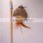mouse with feather cat swing toys with sticker toy wholesale cat toys