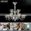 Chrome Color Iron Low Ceiling Chandelier Modern MD81485 L18