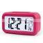 High Quality Big display Talking Alarm Clock with time and date announcement