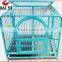 Pet Product Square Tube Dog Cage With Wheels