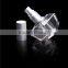 Best Selling K9 crystal glass clear perfume bottle