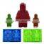 Lego minifigure silicone jelly chocolate ice cube cake mold tray Wholesale