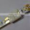 5050 led flexible strip waterproof DC jack connector on end