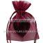 personalized fancy organza candy bag for wedding