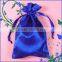 Trendy Gold Drawstring Satin Gift Bag Wholesale