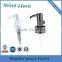 High quality free sample coated plastic lotion pump/srew pump