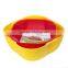 food grade pp plastic draining basket fruit basket or washing basin