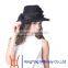 Floppy 100% wool felt women hat