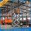 Stationary scissor lift single scissor load platform with factory price