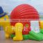 Turtle inflatable bouncer for kids, baby bounce house, inflatable jumper with slide