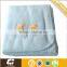 100%polyester shaoxing supplier embroidery polar fleece blanket for baby use