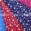 New 2016 poly spandex custom dot printed swimwear fabric