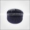 Gold Supplier Aluminum Profiles Customized Made Black Anodizing Cold Forging Aluminum Heatsink