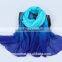 New Lady's Polyester Silk Gradient Scarf