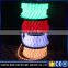 waterproof round 2 wire 13mm multicolor led rope light