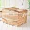 2015 wooden packing box solid wood food box with high quality