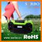 Hot Selling Handheld Hand Crank Dynamo Rechargeable Radio with Portable LED Torch Light,Emergency Solar Phone Charger