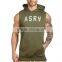 Custom Muscle Sleeveless Pullover Sport Hoodies