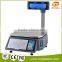 weighing scale label printing barcode printing fit for retail supermarket