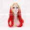 wholesale factory price machine made synthetic lace frontal wig