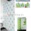 Yellow duck pattern factory professional produce 100%polyester shower curtains