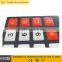 professional OEM design custom high quality 4x4 array 16 keys matrix embossed buttons metal dome membrane numeric switch keypad