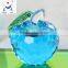 Vivid Clear Crystal Glass Apple for Decorations and Gift ZWM024