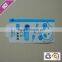 High Quality PVC Ruler Sets Bag Customized Plastic Ruler Packaging Bag for Students Waterproof PVC Bag
