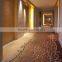 Luxury hotel corridor carpet woven axminster carpet cut pile jute backing
