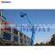 Good efficiency hydraulic towable boom lift for cleaning building