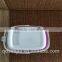 Square type delf plastic folding basket for kitchen
