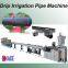 Inside round dripper PE drip irrigation pipe extrusion equipment