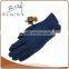 Craft Decorated PU Leather Fashion Hand Gloves