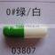 Gelatin gastric soluble capsules size 0# 1#,empty capsule Medical grade gelatin capsule