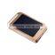 alibaba gold supplier universal solar power bank Nier NP02 6000mah usb battery charger for iphone/smart phone