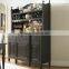 New Elegant Fashion Black European Style Wine Cabinets