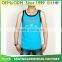 Custom high quality men's breathable singlet loose printed tank top