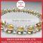 Golden aura 6mm gems With facetted crystals, all types of beads, women bracelet, beads, Japanese bracelete, golden aura